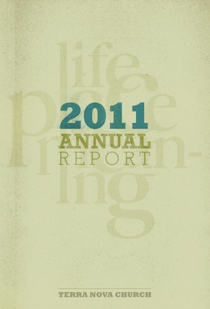 Annual report cover